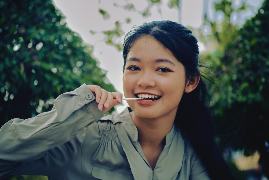 teeth cleaning and whitening in Mylapore dental clinic
